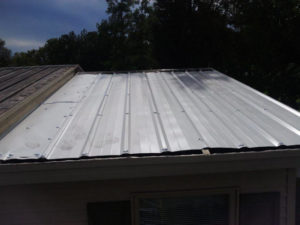 Insulated Aluminum Pan Roofs